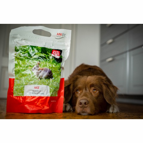 Hund Katze B.A.R.F. Hundefutter Easy Barf Hase 300g 1 Stück -3- Anifit